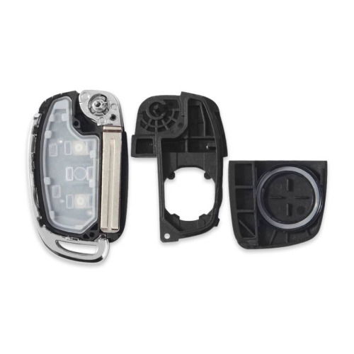 Hyundai New i20 Bayon 3Btn Flip Key Shell - 2