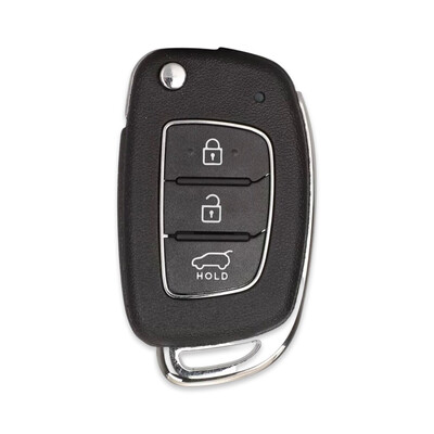 Hyundai New i20 Bayon 3Btn Flip Key Shell - Hyundai