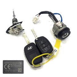 Hyundai i20 Lock Kit PCF7938X 434MHz - Hyundai