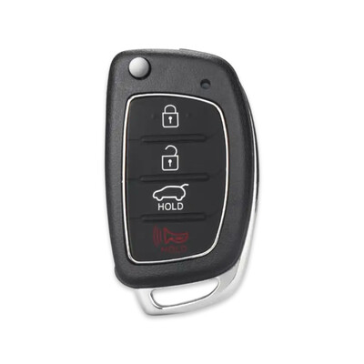 Hyundai Tucson ix35 4Btn Flip Key Shell - Hyundai