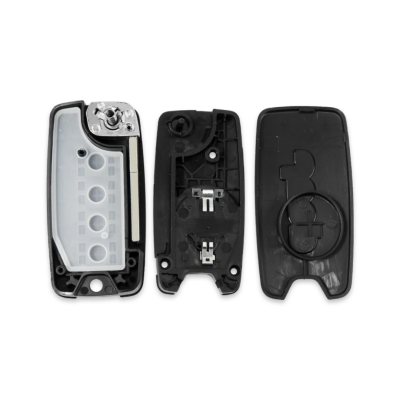 Jeep Renegade Compass 3+1Btn Flip Remote Key Shell - 3