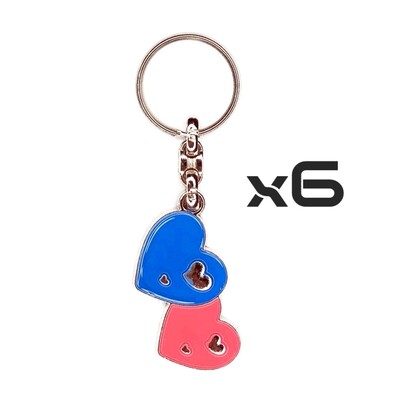 Key Rings Model-14 6PCS - Auto Key Store