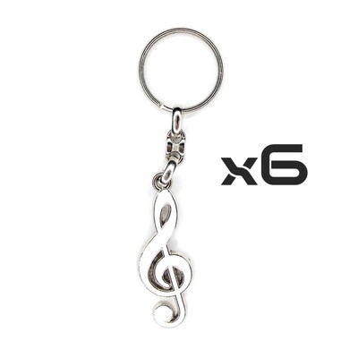 Key Rings Model-16 6PCS - Auto Key Store