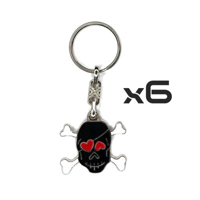 Key Rings Model-17 6PCS - Auto Key Store