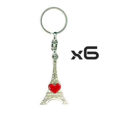 Key Rings Model-18 6PCS - Auto Key Store