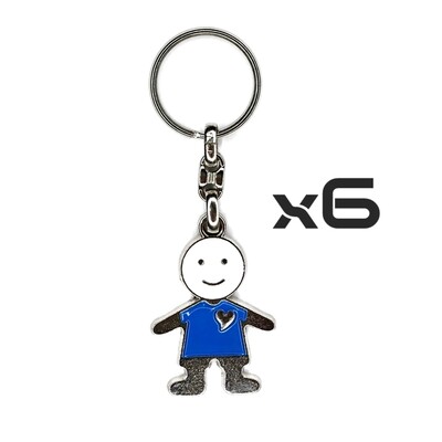 Key Rings Model-20 6PCS - Auto Key Store