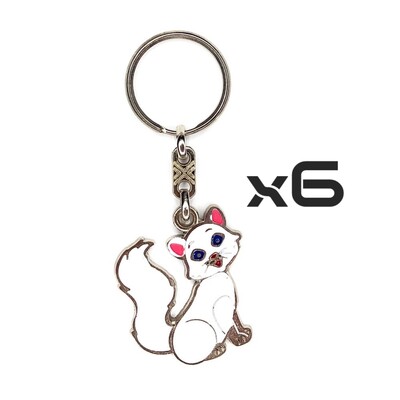 Auto Key Store - Key Rings Model-21 6PCS