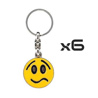 Key Rings Model-3 6PCS - Auto Key Store