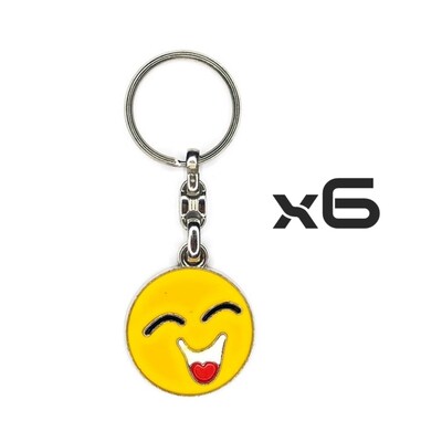 Key Rings Model-4 6PCS - Auto Key Store