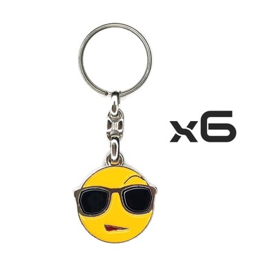 Key Rings Model-5 6PCS - Auto Key Store