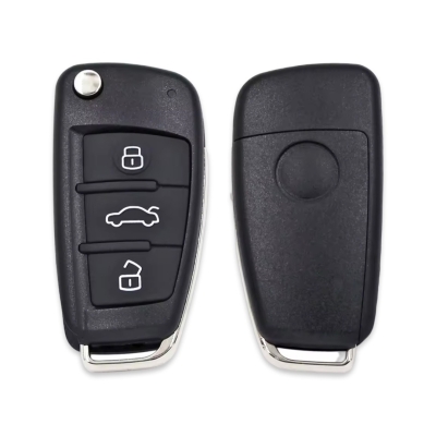 KeyDiy B02-3 Audi Design 3Btn Remote Key - KeyDiy