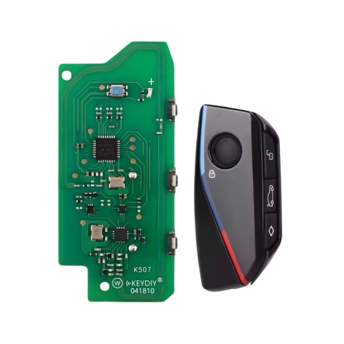 KeyDiy KD FGB57 Remote PCB board 4Btn 434MHz for BMW CAS4 CAS4+ FEM BDC with Shell - 1