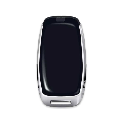 LCD Universal Smart Key Kit With Keyless Entry And IOS System Silver - 3