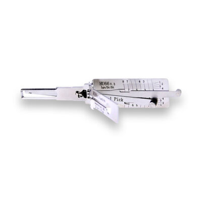 Original Lishi HU66 V3 Twin Lifter 2in1 Decoder & Pick Tool for VAG Group (VW, Audi, Seat, Skoda, Porsche) - 1
