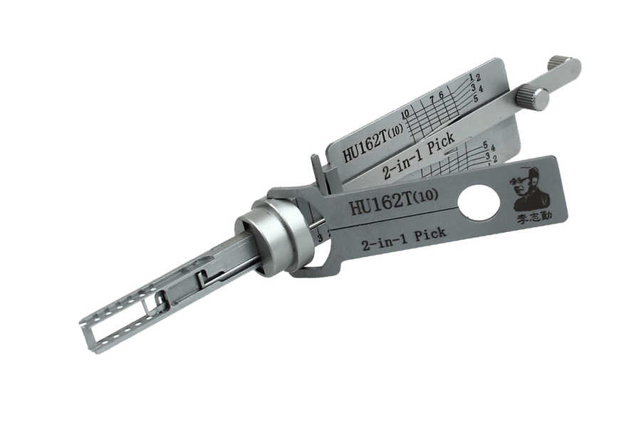 10 LiShi 2in1 Tool Locksmith Tool Decoder Lock Plug Reader Car Hand Tool HU162T 