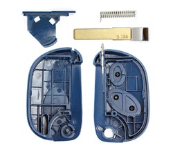 Maserati GranTurismo Quattroporte 3Btn Flip Remote Key Shell - 2