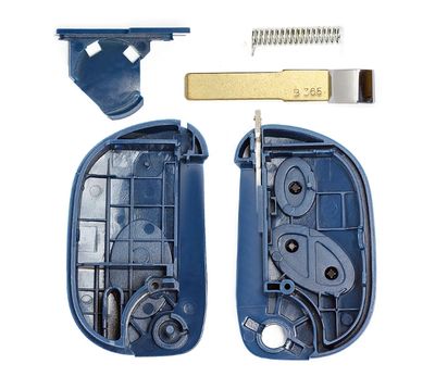 Maserati GranTurismo Quattroporte 3Btn Flip Remote Key Shell - 2