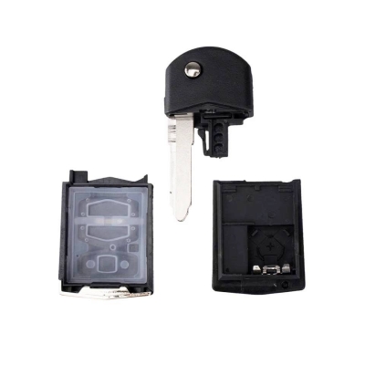 Mazda 2Btn Flip Key Shell Battery Holder Type 1 - 3