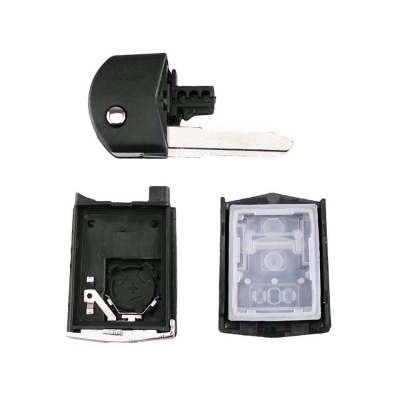 Mazda 3Btn Flip Key Shell Battery Holder Type 2 - 2