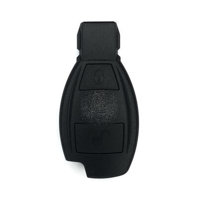 Mercedes BGA 2 Buttons Key Shell Black - 1