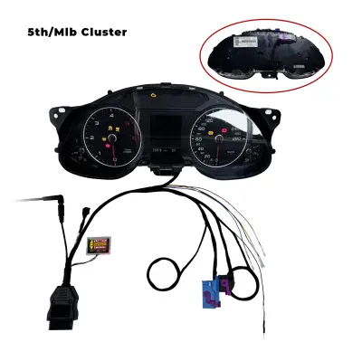 MQB 4th Gen Dashboard Instrument Power On Cable Cluster Test Platform Key Learning for VW Jetta MK7, Virtual, Audi A6 A8 A4 - 3