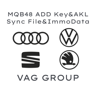 MQB48 Sync File and Immo Data for Add Key & AKL - AKS