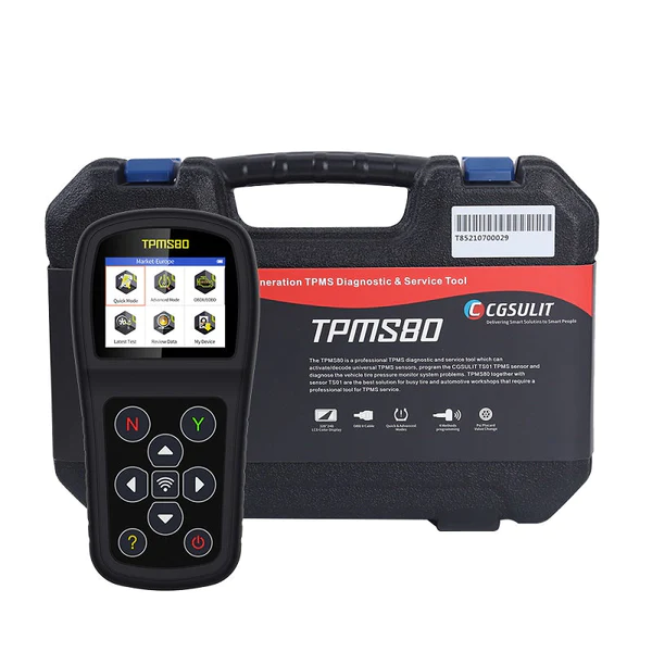 CGSulit - CGSULIT TPMS80 TPMS Service Tool Program TS01 Sensors (315 433 MHz), Activate Relearn All Sensors TPMS Reset Read Clear TPMS DTCs