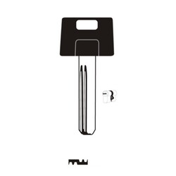 Auto Key Store - Mul.T.Lock MTK4R-MLT4S House Key (10pcs) %100 Brass Made in Turkey