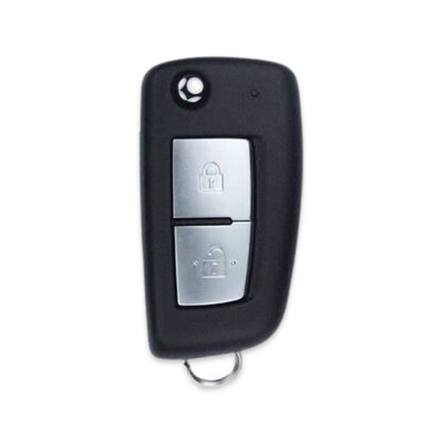 OEM Nissan 2Btn Flip Remote Key Hitag AES 434MHz - Nissan