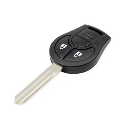 Nissan Juke 2 button key shell - Nissan