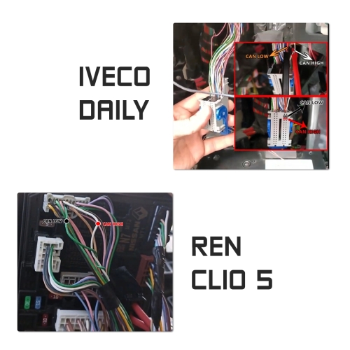 OBD2 CAN Bypass Internal CAN connection to the BCM Cable Set for ALL Devices - 3