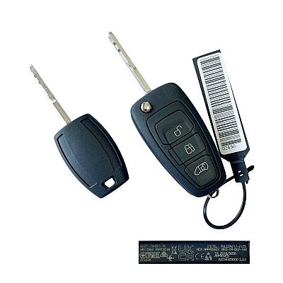 OEM Ford Transit Custom Lock Set Hitag Pro 433MHz GK31V22050BJ - 3