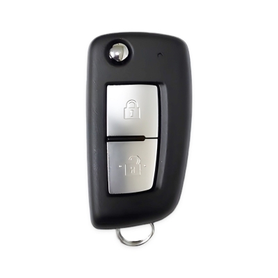 OEM Nissan Qashqai 2Btn Flip Remote Key Hitag AES 434MHz - 1