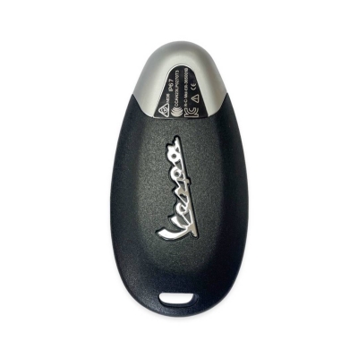 OEM Piaggio Vespa Keyless Remote 4A AES 433MHz 1D004008 Silver - 2