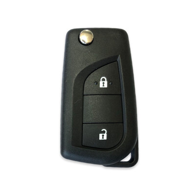 OEM Yaris Aygo Flip Remote Key 434MHz 89070-0D330 A03TAA - Toyota