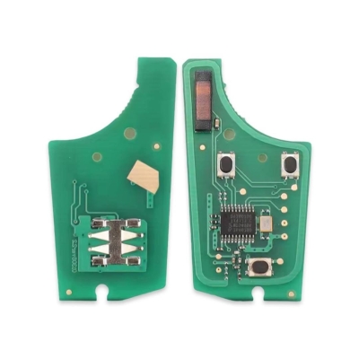 Opel-Vauxhall Vectra C 2Btn Flip Remote Key 433MHz 93186345 - 2