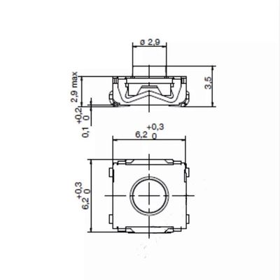 Original 4 Legs Switch (Ren, Opel, Wolkswagen) 10PCs - 2