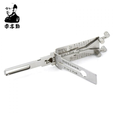 Original Lishi TOY51/VA8 2in1 Decoder and Pick for Toyota - 1