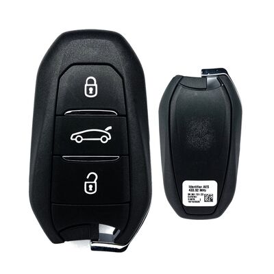 Peugeot 3 Buttons Smart Remote 315MHz PCF7945 A01TBA - 2