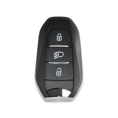 Peugeot 3Btn Smart Key Shell New Type Small Board with Light Button - 1