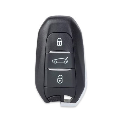 Peugeot - Peugeot 3Btn Smart Key Shell Trunk Button