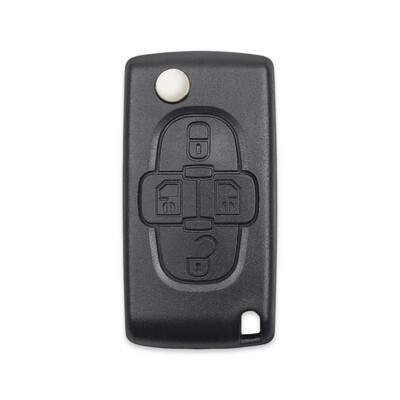 Peugeot 807 4Btn Remote Flip Key PCF7941 434MHz ASK - Peugeot