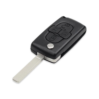 Peugeot 807 4Btn Remote Flip Key PCF7941 434MHz ASK - 2