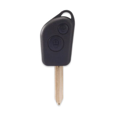 Peugeot Partner 2Btn Simplex SX9 Old Type Key Shell - 1