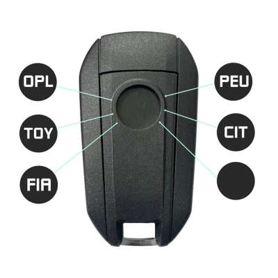 Peugeot Rifter Remote Key 4A AES 433MHz 9848094280 - 1