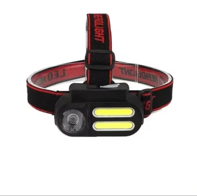 Portable Mini XPE+COB LED Headlamp Work Light Waterproof Headlight Use 18650 Battery for Night Lighting Flashlight head lamp - 1
