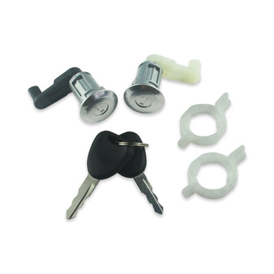 Ren - Dacia Left & Right Car Door Lock Barrel Cylinder with 2 Key - Ren