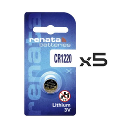 Renata CR1220 Lithium Battery 5pcs Original - Renata