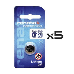 Renata - ​Renata CR1620 Lithium Battery 5pcs Original