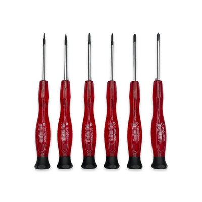 Phillips-Slotted Screwdriver Set 6-Piece - Rico